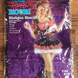 Adult Shotgun Sheriff Halloween Costume